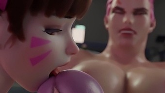 Hd Video Of Zarya'S Anal Encounter With A 3d Shemale