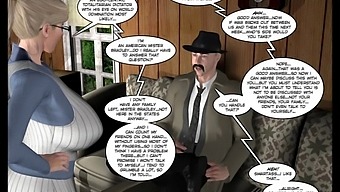 Cartoon Series: Fourth World 1-2 Featuring Pregnant Bbw And Military Aliens