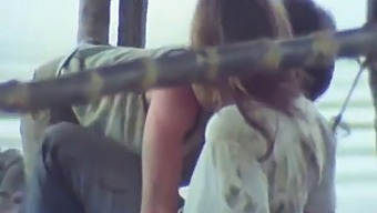 Public Nudity And Panty Play In A Hot Scene