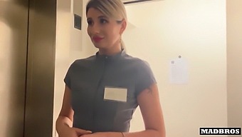 Ukrainian Maid Caught Red-Handed And Fucked Hard In The Toilet