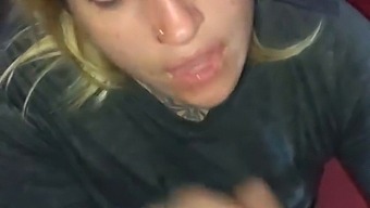Blowjob And Face Fuck With A Cute Girl